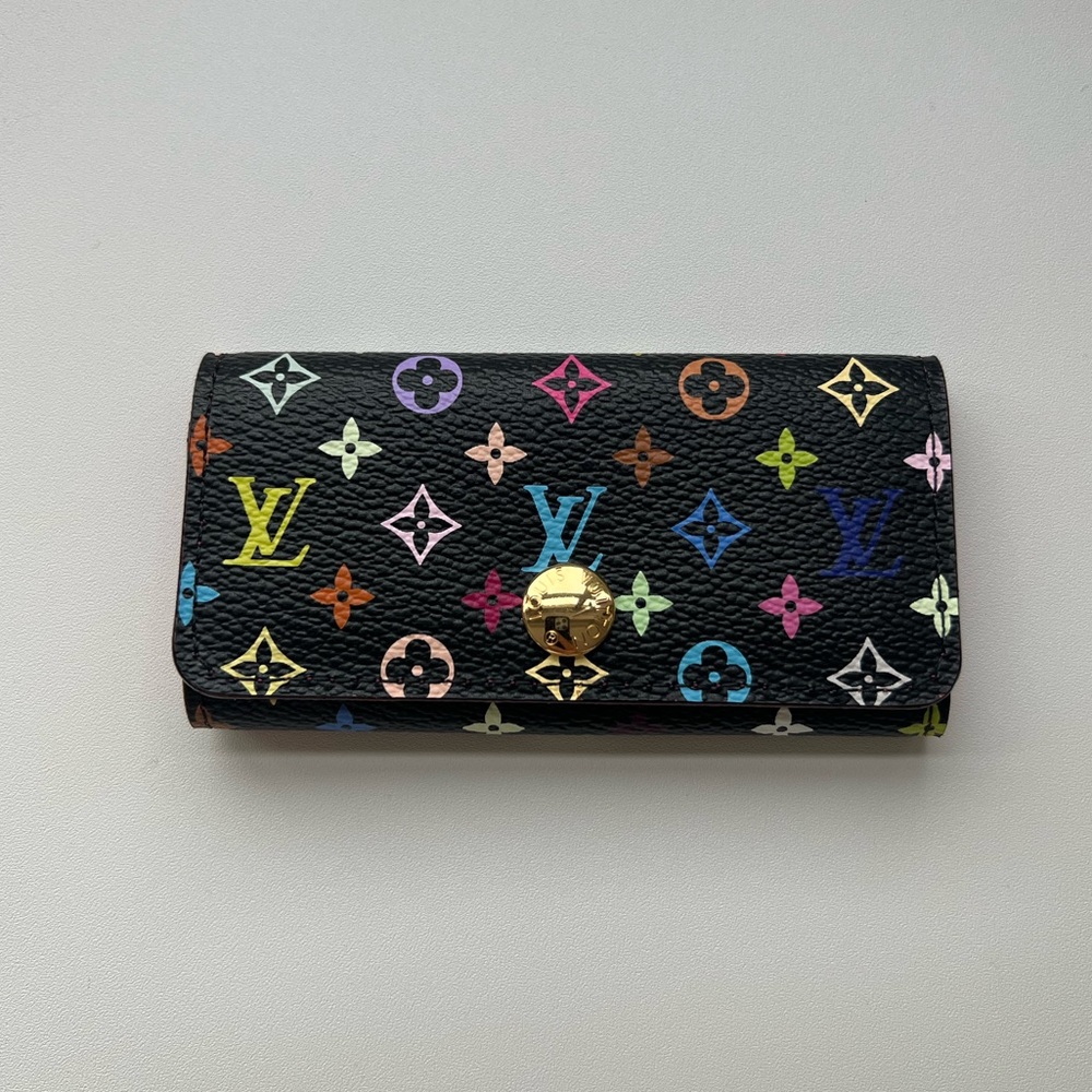 Louis Vuitton Multicles 4 Key Holder Multicolor Black